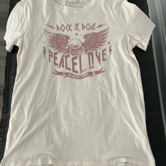 Rock and Roll Tee in Blush - Picture 4 of 13